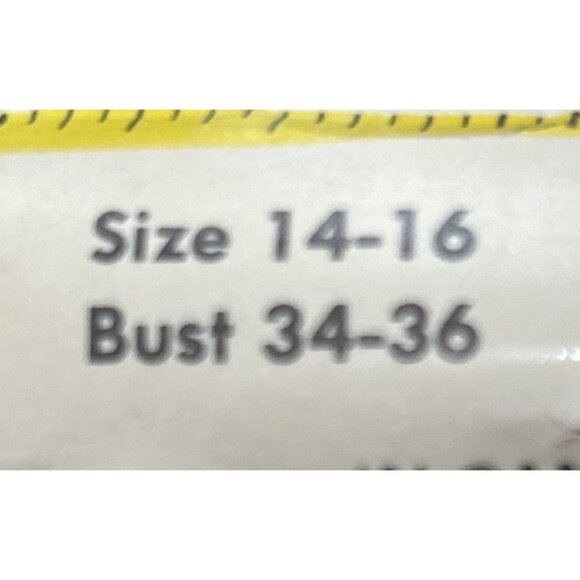 Dagger Collar Dress Vtg McCalls Sewing Pattern Slim Full Skirt Size 14-16 Cut - Picture 5 of 5